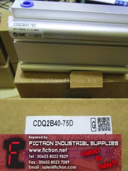 CDQ2B40-75D CDQ2B4075D SMC Pneumatic Compact Cylinder Supply Malaysia Singapore Indonesia USA Thailand