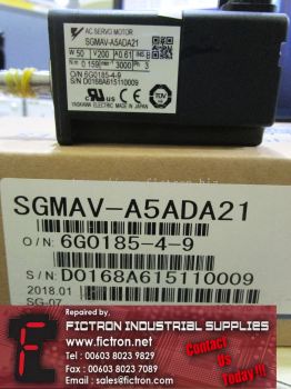 SGMAV-02ADA21 SGMAV02ADA21 YASKAWA AC Servo Motor Supply Repair Malaysia Singapore Indonesia USA Thailand