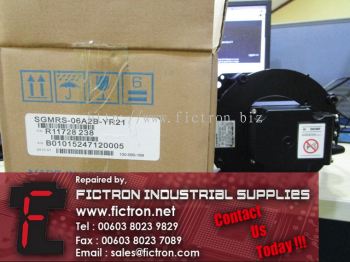 SGMRS-06A2B-YR21 SGMRS06A2BYR21 YASKAWA AC Servo Motor Supply Repair Malaysia Singapore Indonesia USA Thailand