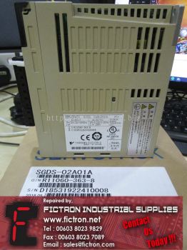 SGDS-02A01A SGDS02A01A YASKAWA Servo Motor Driver Supply Repair Malaysia Singapore Indonesia USA Thailand