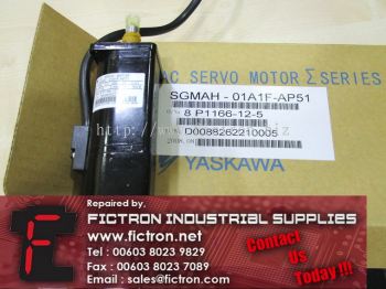 SGMAH-01A1F-AP51 SGMAH01A1FAP51 YASKAWA AC Servo Motor Supply Repair Malaysia Singapore Indonesia USA Thailand