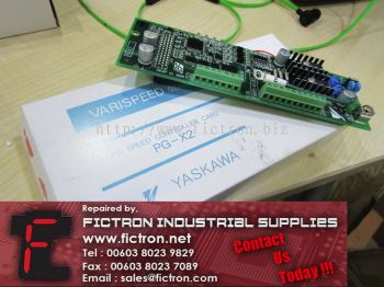 PG-X2 PGX2 YASKAWA PG Speed Controller Card Supply Repair Malaysia Singapore Indonesia USA Thailand