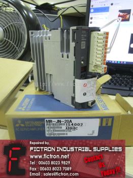 MR-JN-20A MRJN20A MITSUBISHI ELECTRIC AC Servo Drive Supply Repair Malaysia Singapore Indonesia USA Thailand