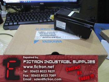 SGMAS-02ACA2C SGMAS02ACA2C YASKAWA ELECTRIC AC Servo Motor Supply Repair Malaysia Singapore Indonesia USA Thailand