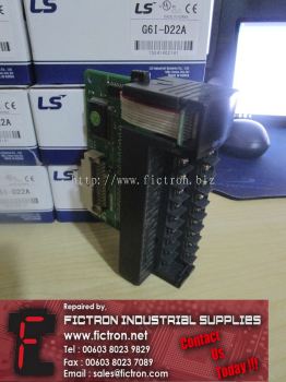 G6I-D22A G6ID22A LS PLC Input Module Supply Repair Malaysia Singapore Indonesia USA Thailand