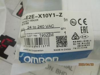 E2E-X10Y1-Z E2EX10Y1Z OMRON Proximity Sensor Module Supply Malaysia Singapore Indonesia USA Thailand