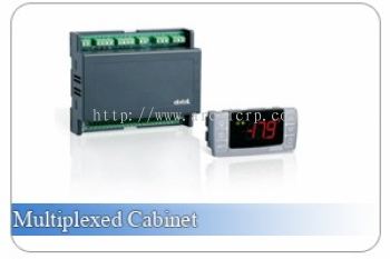 Multiplexed Cabinet Refrigeration Controllers