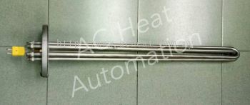AC Heat "Flange Immersion Heater c/w Thermocouple Sensor"