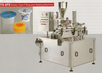 YS-8FS Rotary Type Filling & Sealing Machine