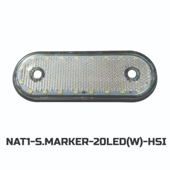 20 LED SIDE MARKER LAMP BUS TRUCK LORRY ROOF LAMP SIDE MARKER LAMP