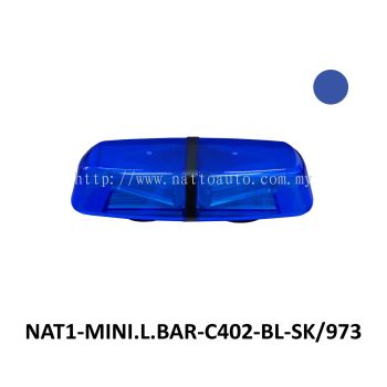 BLUE LED MINI LIGHTBAR POLICE AMBULANCE LED STROBE LIGHT BEACON LIGHT