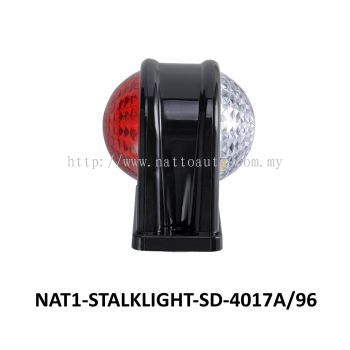 RED WHITE DOUBLE SIDED LED SIDE MARKER LAMP BUS TRUCK LORRY ROOF LAMP SIDE MARKER LAMP
