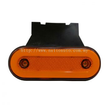 AMBER LED SIDE MARKER LAMP BUS TRUCK LORRY ROOF LAMP SIDE MARKER LAMP