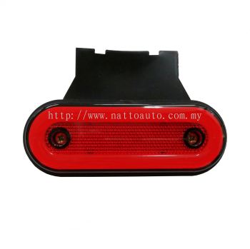 RED LED SIDE MARKER LAMP BUS TRUCK LORRY ROOF LAMP SIDE MARKER LAMP