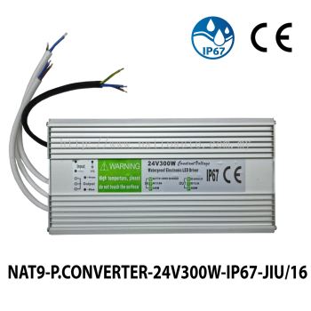 POWER CONVERTER INVERTER AC 220V TO DC 24V 300W