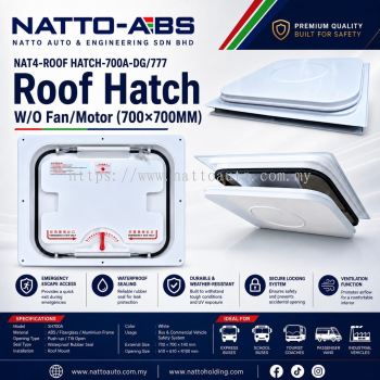 Roof Hatch W/O Fan/Motor (700��700mm)
