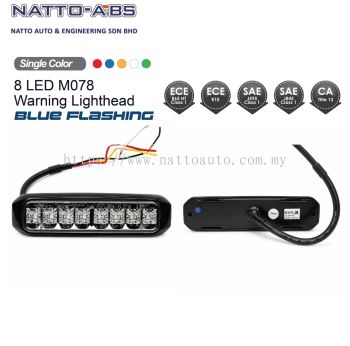 Warning Lighthead M078-8LED Singal Color (12V-24V)