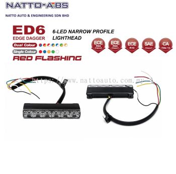 Edge Dagger Lighthead ED6 6-LED Narrow Profile
