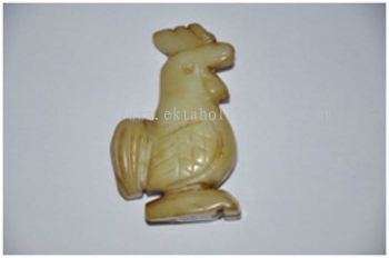 Jade Rooster 3'' Chicken Old Chinese Carving Stone