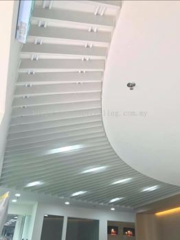 Aluminium Baffle Ceiling - Subang