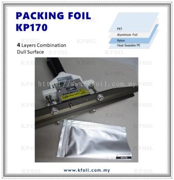 (KP170) Heat Sealable Packaging Foil (170 GSM) Nylon Reinforced (W1.2m)