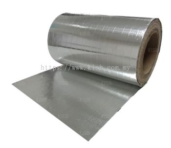 Double Sided Reflective Aluminium Paper Foil, Polyester Yarn Reinforced (K720)
