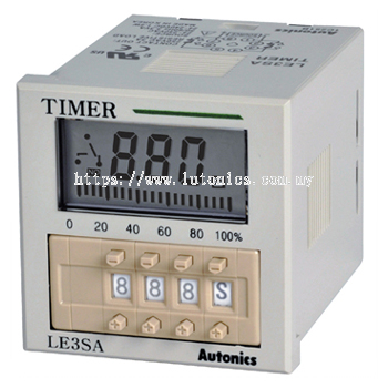 LE3S Series - Digital LCD Timer DIN W48��H48mm 
