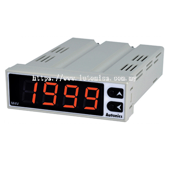 M4V Series - W75×H25mm Digital Graphic Panel Meter For Mosaic Panel