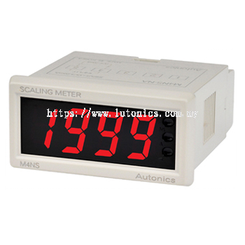 M4NS/M4YS Series - DIN W48H24mm, W72H36mm Loop Powered Digital Scaling Meter