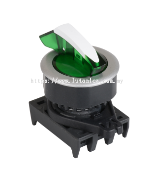 S3SFN-L2/4/6/8/B/D Series - 30 Long Lever Selector Switches (Flush / Illuminated)