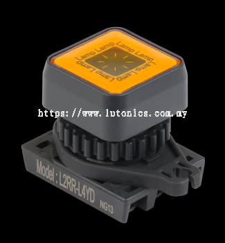 L2RR-L4 Series - 22/25 Pilot Lights (Extended / Flat Square Head)