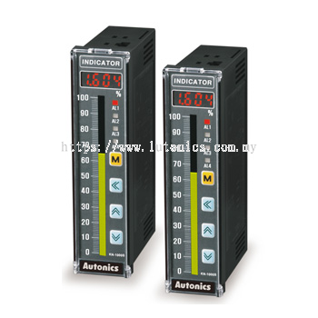 KN-1000B Series - Compact Digital/Bar Graph Indicators with Clear Display