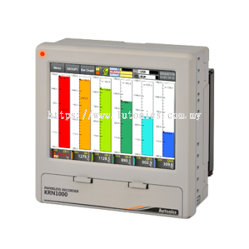 KRN1000 Series - LCD Touchscreen Paperless Recorders