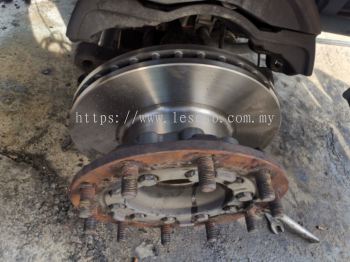 CHANGE NEW BRAKE DISC