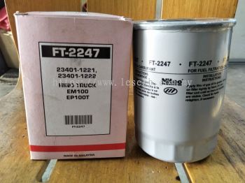 FT-2247 / 23401-1221 / 23401-1222 HINO F20C FUEL FILTER