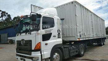 CARGO TRAILER 40 FEET CONTAINER