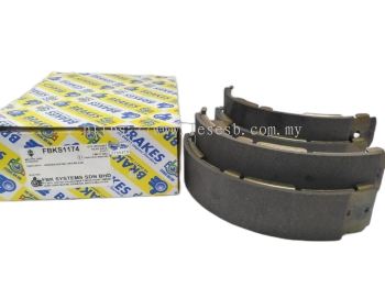 FK1174 NISSAN URVAN E25 RR BRAKE SHOE - FBK