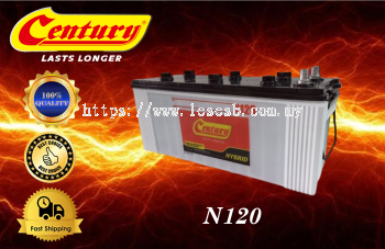 N120 CENTURY HYBRID WET BATTERY - Liang Eng San Enterprise Sdn Bhd