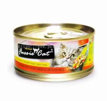 Fussie Cat Chicken With Vegetables & Brown Rice 80g