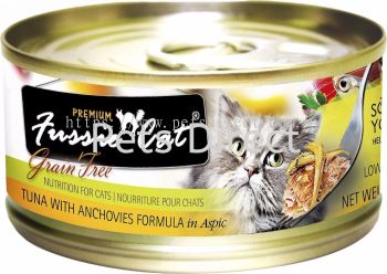 Fussie Cat Tuna With Anchovies Formula In Aspic 80g