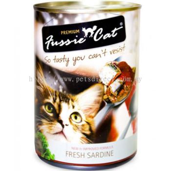 Fussie Cat Fresh Sardine 400g