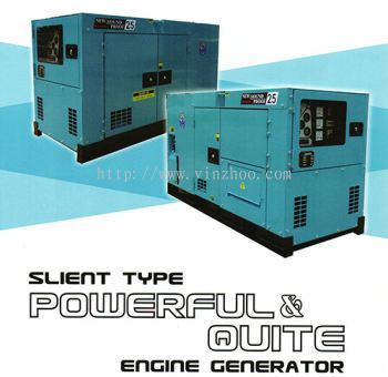 Slient Type Powerful & Quite Engine Generator