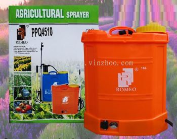 Romeo PPQ4510 16L 12V CORDLESS Battey Power AGRICULTURAL Sprayer