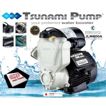 Tsunami JLM800A (800W) Automatic Intelligent Self-Priming Home Water Pump
