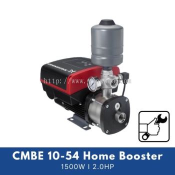 Grundfos CMBE10-54 (2.0hp) *Free Replacement Installation* Automatic Variable Speed Home Inverter