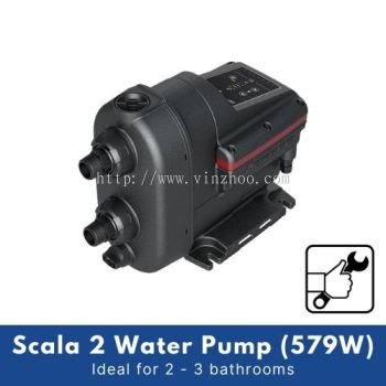 Grundfos Scala 2 *Replacement Installation* Home Silent Low Noise Water Booster Pump (579W)