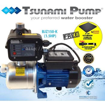 Tsunami BJZ150-K Self Priming Jet Water Pump (1.5HP) Pam Air