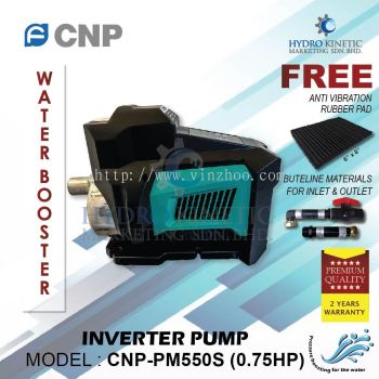 CNP-PM550S (0.75HP) Inverter Home Pump, Water Pump, Pam Air