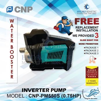 CNP-PM550S (0.75HP) Inverter Home Pump, Water Pump, Pam Air **FREE REPLACEMENT INSTALLATION