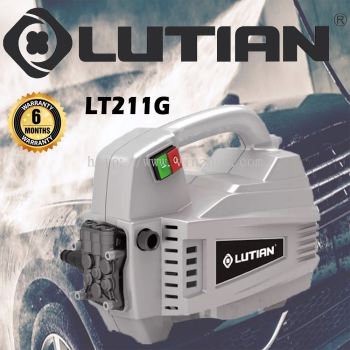 LUTIAN LT211G-1300 Series 220V High Motor Water Jet Pressure Cleaner Portable 1300W 100bar 7.5L/min